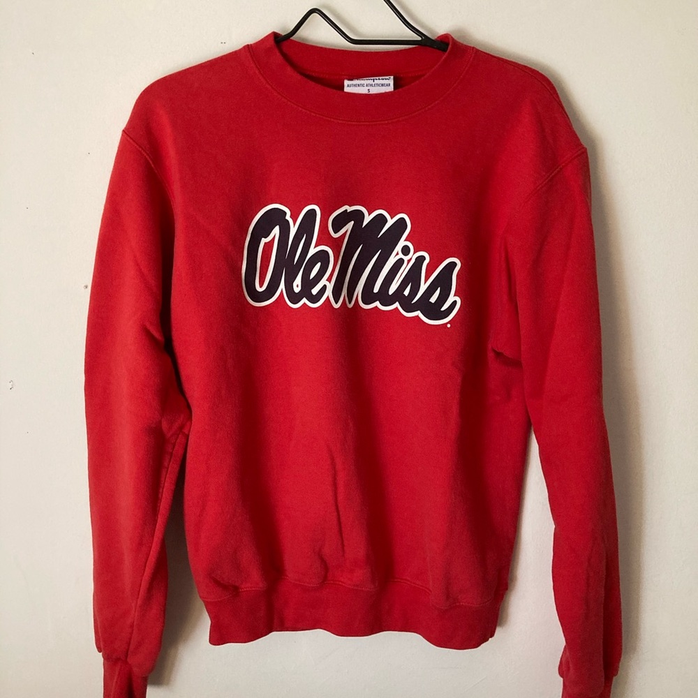 Champion Ole Miss sweatshirt size S